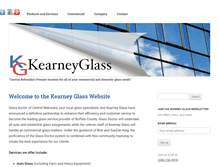 Tablet Screenshot of kearneyglass.com